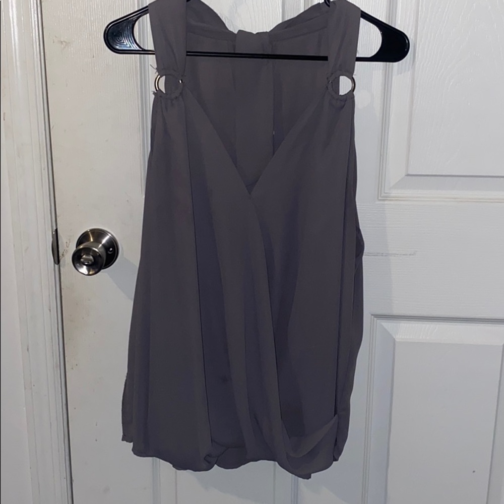 Cold shoulder blouse